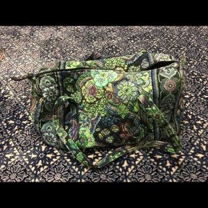 Small vera bradley duffel bag with small cosmetic bag